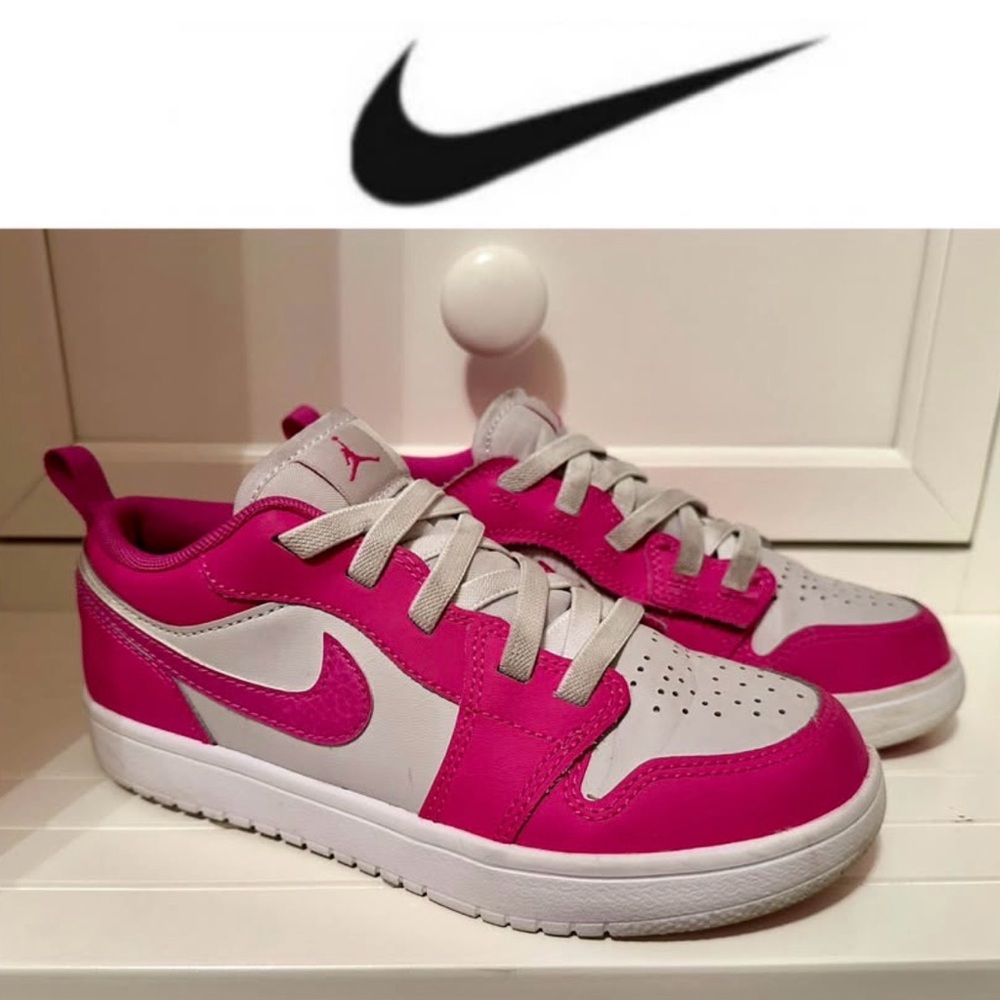 Air Jordan Low 1 Hyper Pink Girls, 2.5Y
